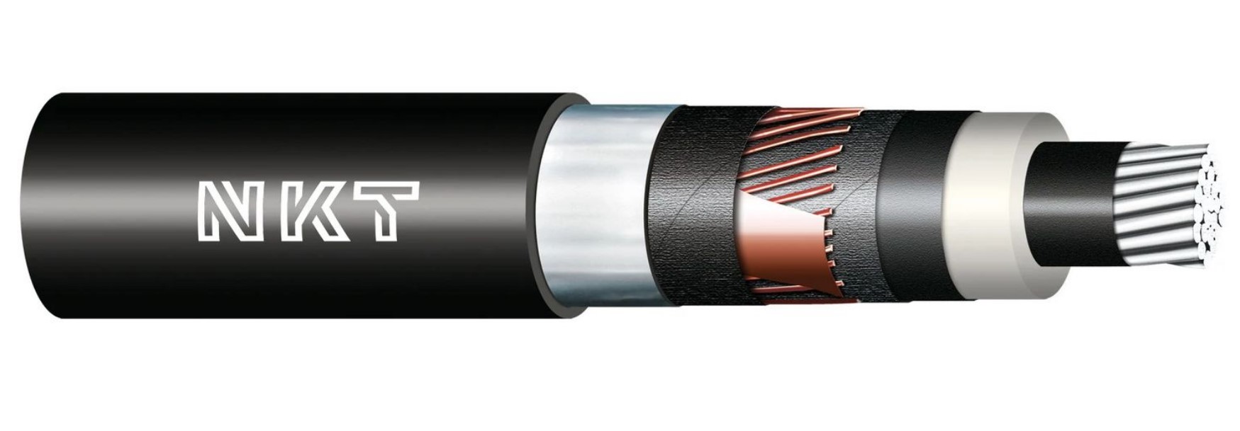 Kabel XRUHAKXS1x150/50 RMC 12/20kV elektroenergetyczny średniego napięcia wg PN-HD 620-10C, bęben zwrotny, NKT CABLES