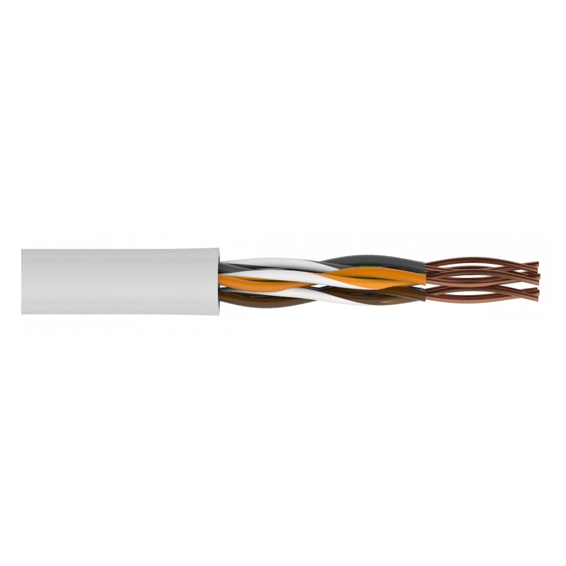 Kabel YTKSY 4X2x0,50 telekomunikacyjny, stacyjny, biały, krążek 100m