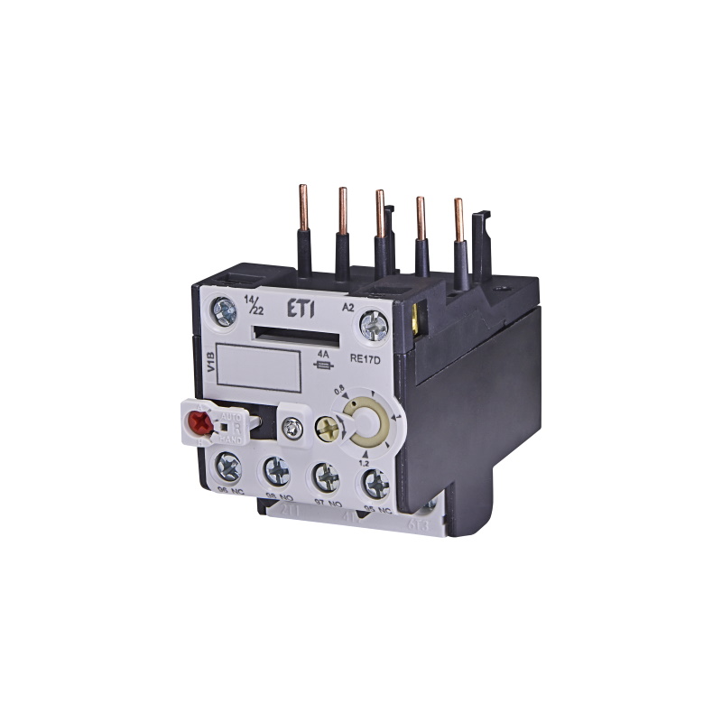 ETI polam Przekaźnik termiczny 0,8-1,2A do CE07 CECAO. CECO RE17D-1,2 004641403 004641403
