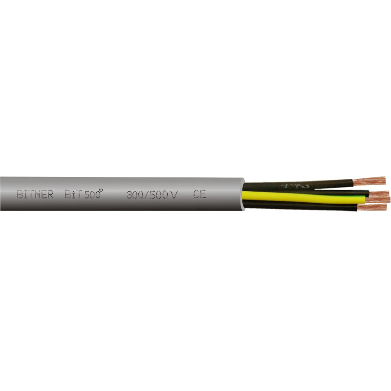 BiT 500® 25G1,5mm2 300/500V żo, giętkie kable sterownicze, żyły numerowane