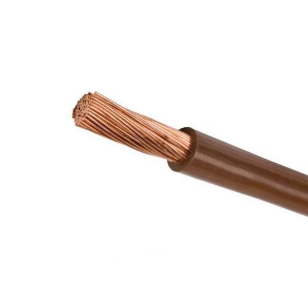 Przewód LgY 1,0 brązowy H05V-K 300/500V jednożyłowy, żyła giętka; ELEKTROKABEL