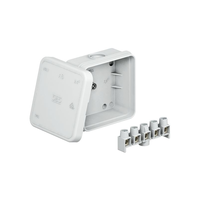 Puszka odgałęźna natynkowa A8, 75x75x36, IP55 A-SERIA