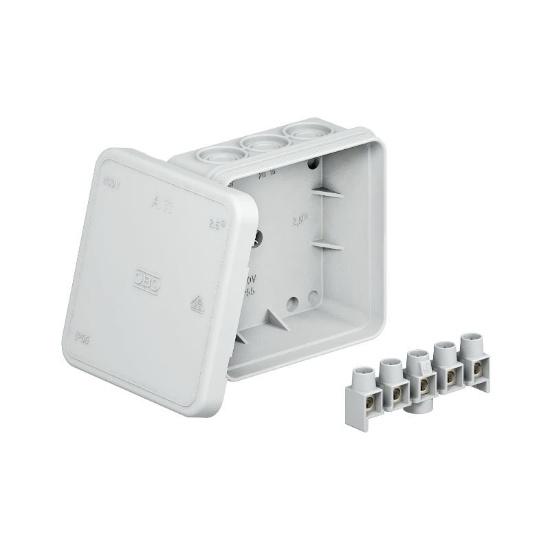 Puszka odgałęźna natynkowa, A11, 85x85x40, IP55 A-SERIA