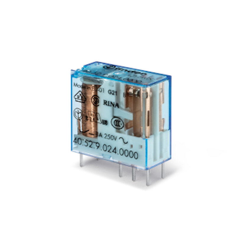 Przekaźnik miniaturowy do gniazd i PCB 2CO 8A 12V AC/DC, bistabilny; FINDER