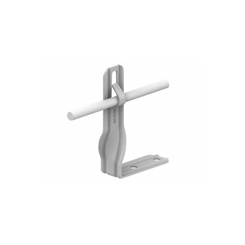 Uchwyt kątowy skręcony Z-zagięcie H=12cm, AN-09/OG