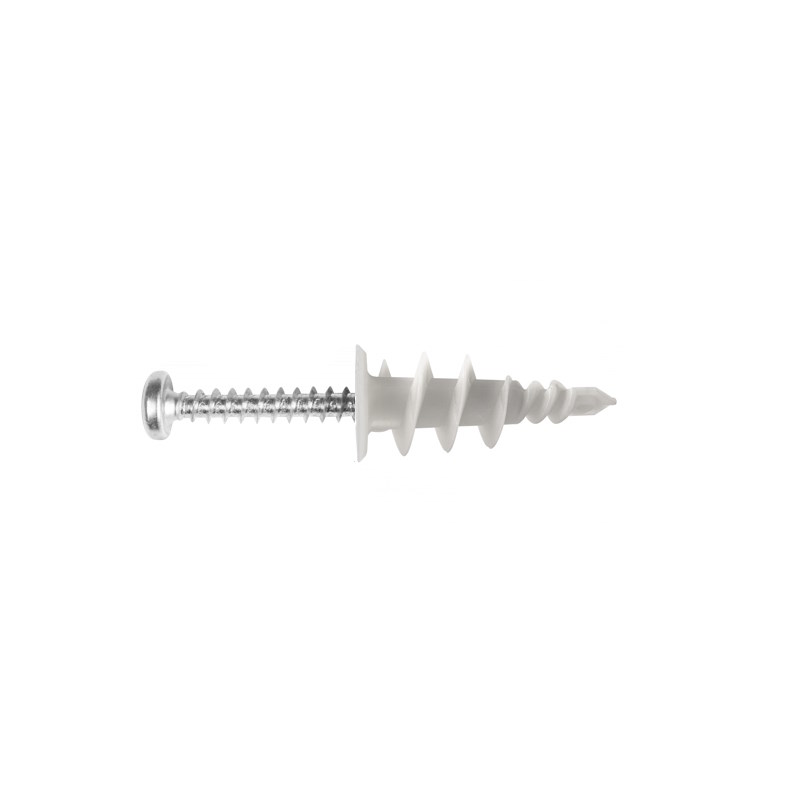 kołek do ścian G-K 14x22mm poliamid z wkrętem 3,9x32mm (opk=12szt) DRA-01