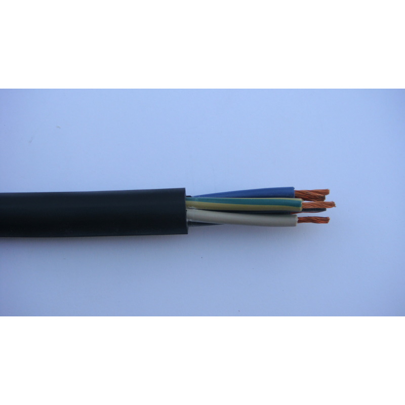 Przewód OnPd 3x4 H07RN-F 450/750V czarny w gumie, ELEKTROKABEL