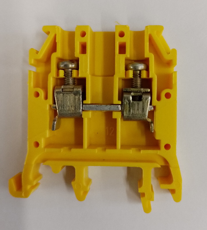 Złączka montażowa ZM6/g żółta