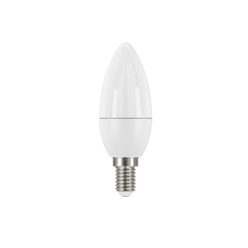 Żarówka LED E14 C37 4,2W CW IQ-LED 470lm 6500K chłodna biel 25000h 230VAC świeczka