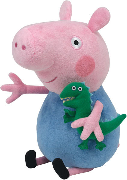 Ty, beanie babies Peppa Pig George