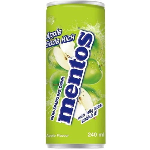 Napój Mentos Apple soda kick 240ml