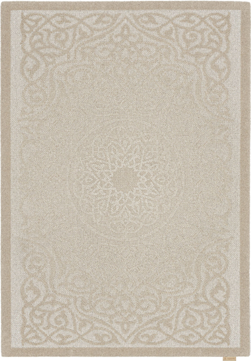 Dywan Wełniany Do Salonu Agnella Klaro Ciemny Beż Noble-133X190 Cm