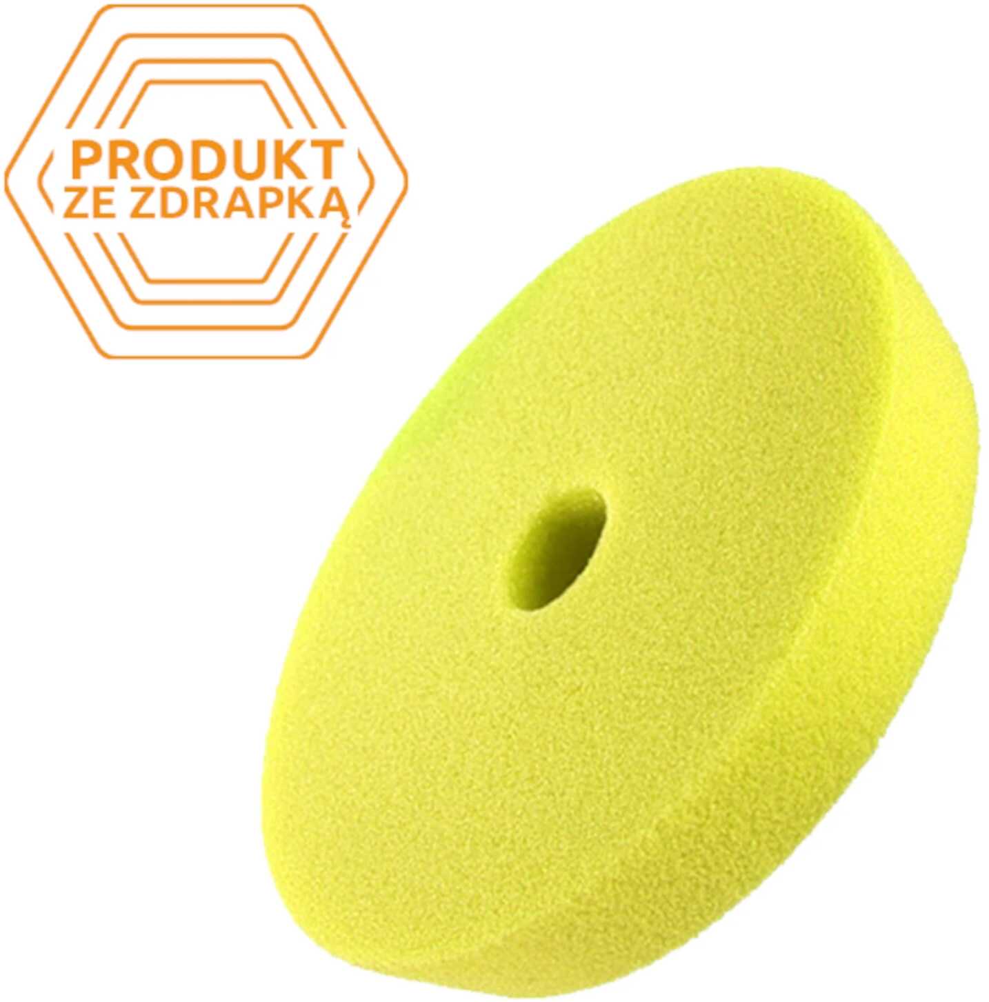 Honey Combination Gąbka R-DA - Żółty średnio twardy pad polerski 150/165/25