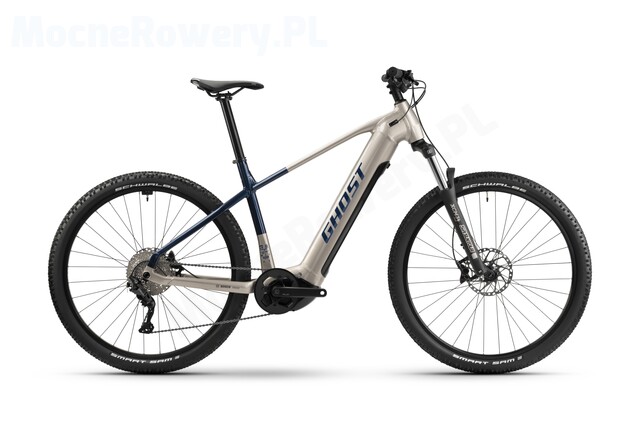 GHOST E-TERU B Universal 2023 pearl warm grey/pearl dark blue - glossy 29 cali