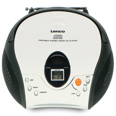 LENCO SCD-24BT czarno-białe