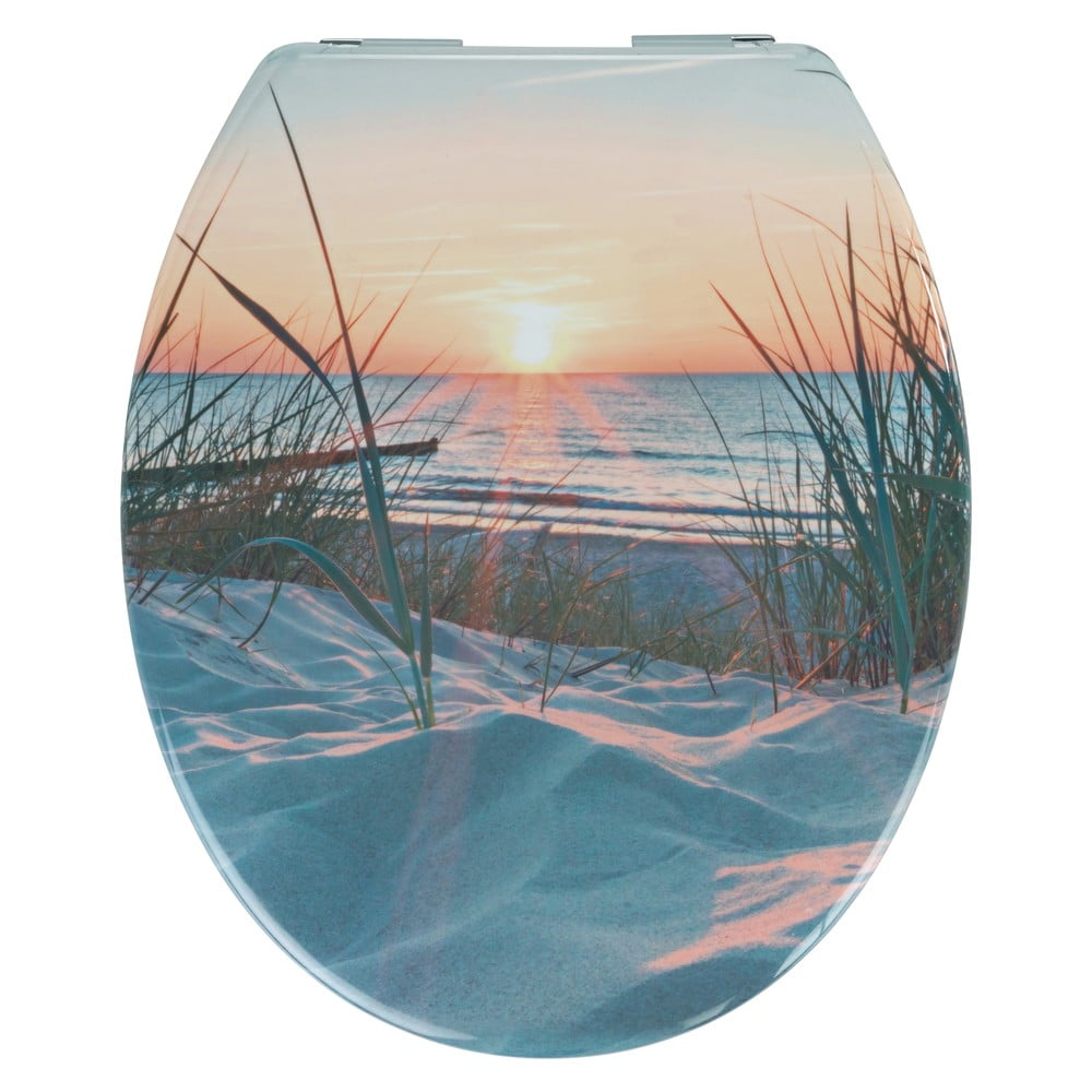 Deska sedesowa wolnoopadająca 37,5 x 45 cm Sunset – Allstar