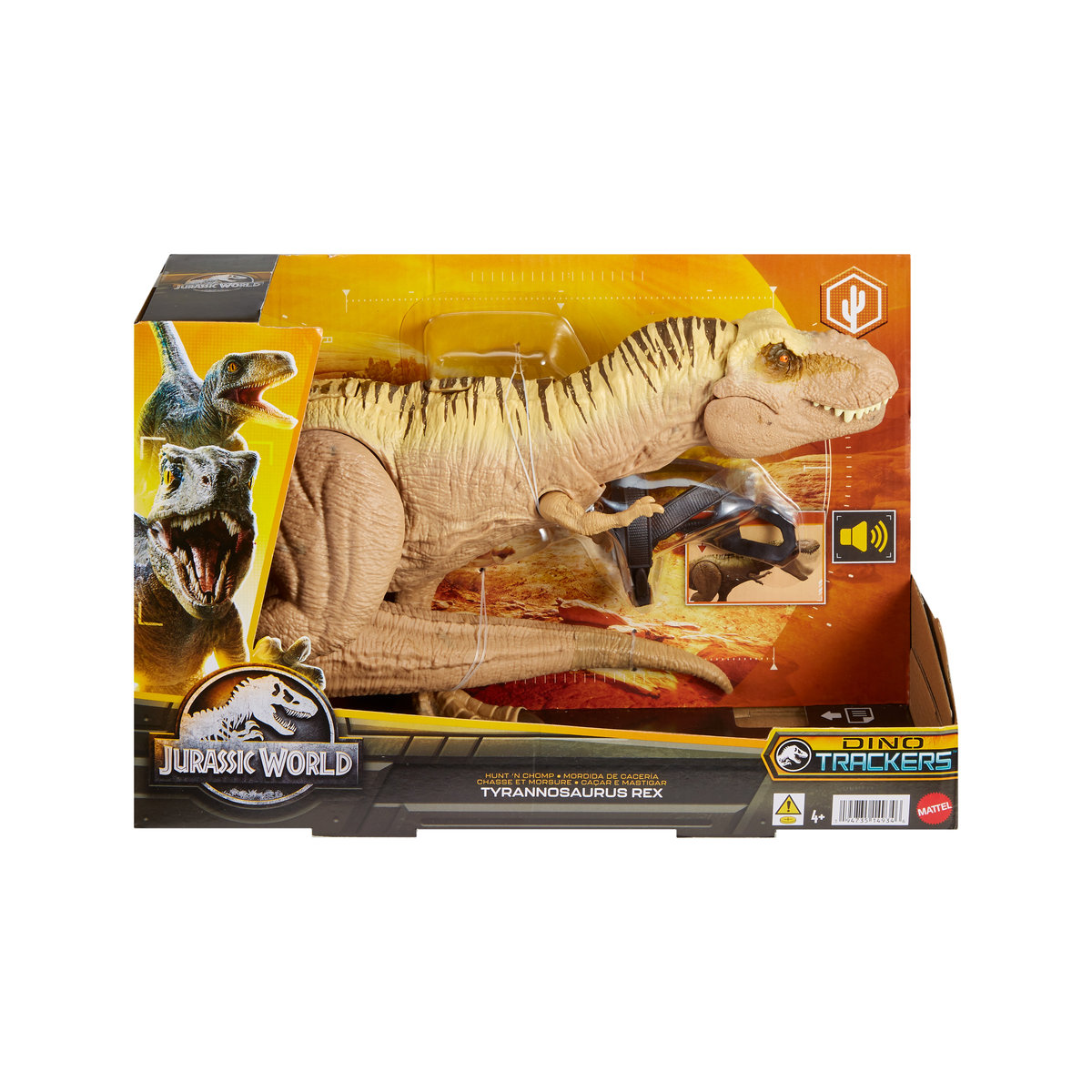 Jurassic World T-Rex Polowanie I Atak Figurka Z Funkcją, Hnt62