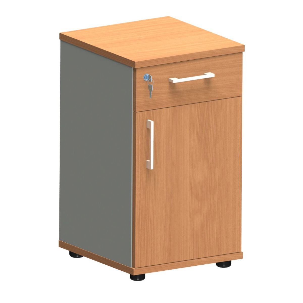 Kontener K-53A P SILVER BUK BAWARIA + SZARA PLATYNA