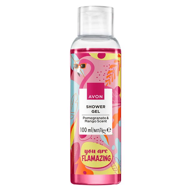 Avon, Żel Pod Prysznic, Granat Mango Scent, 100ml