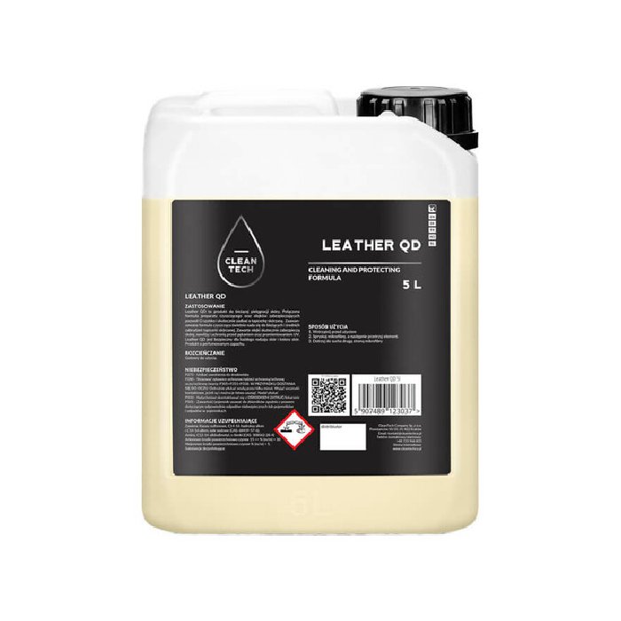 Cleantech company CleanTech Leather QD  produkt do bieżącej pielęgnacji tapicerki skórzanej 5l CLE000066