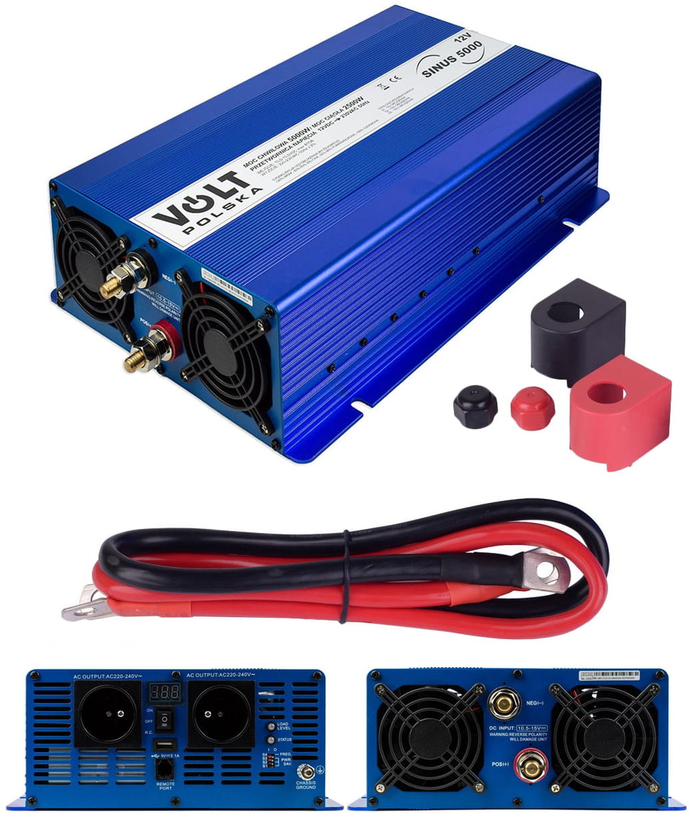 Przetwornica napięcia prądu sinus eco 5000 24v pl