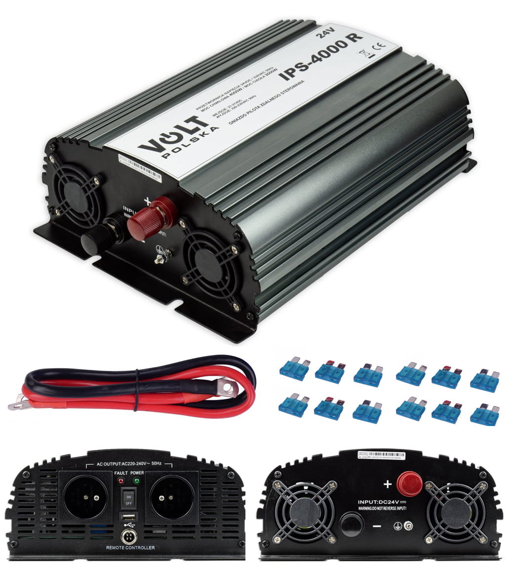 Przetwornica napięcia Volt IPS 4000 R 24V 4000/2000W 24/230V