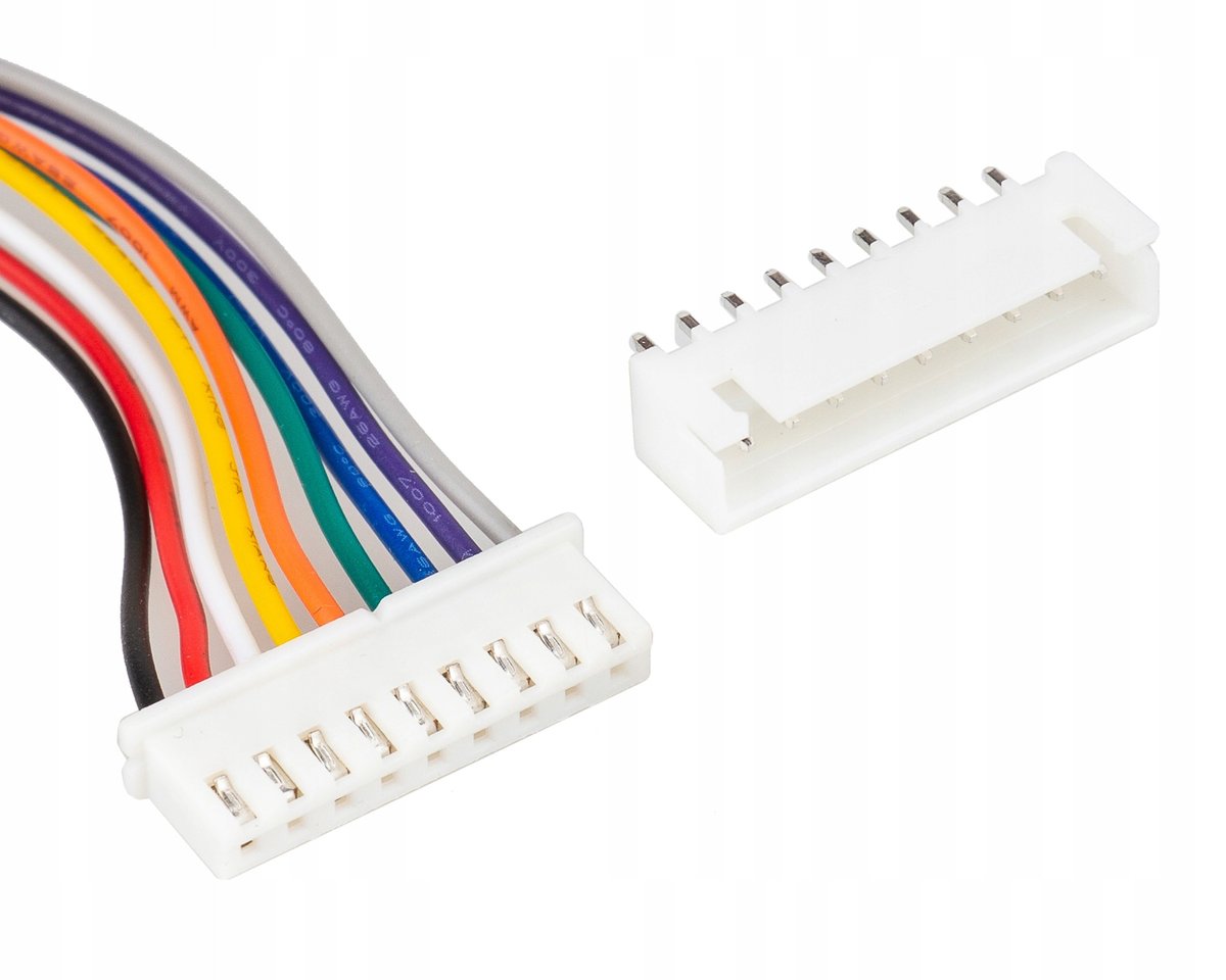 Gniazdo + złącze balansera JST-XH 8S przewód 9 PIN