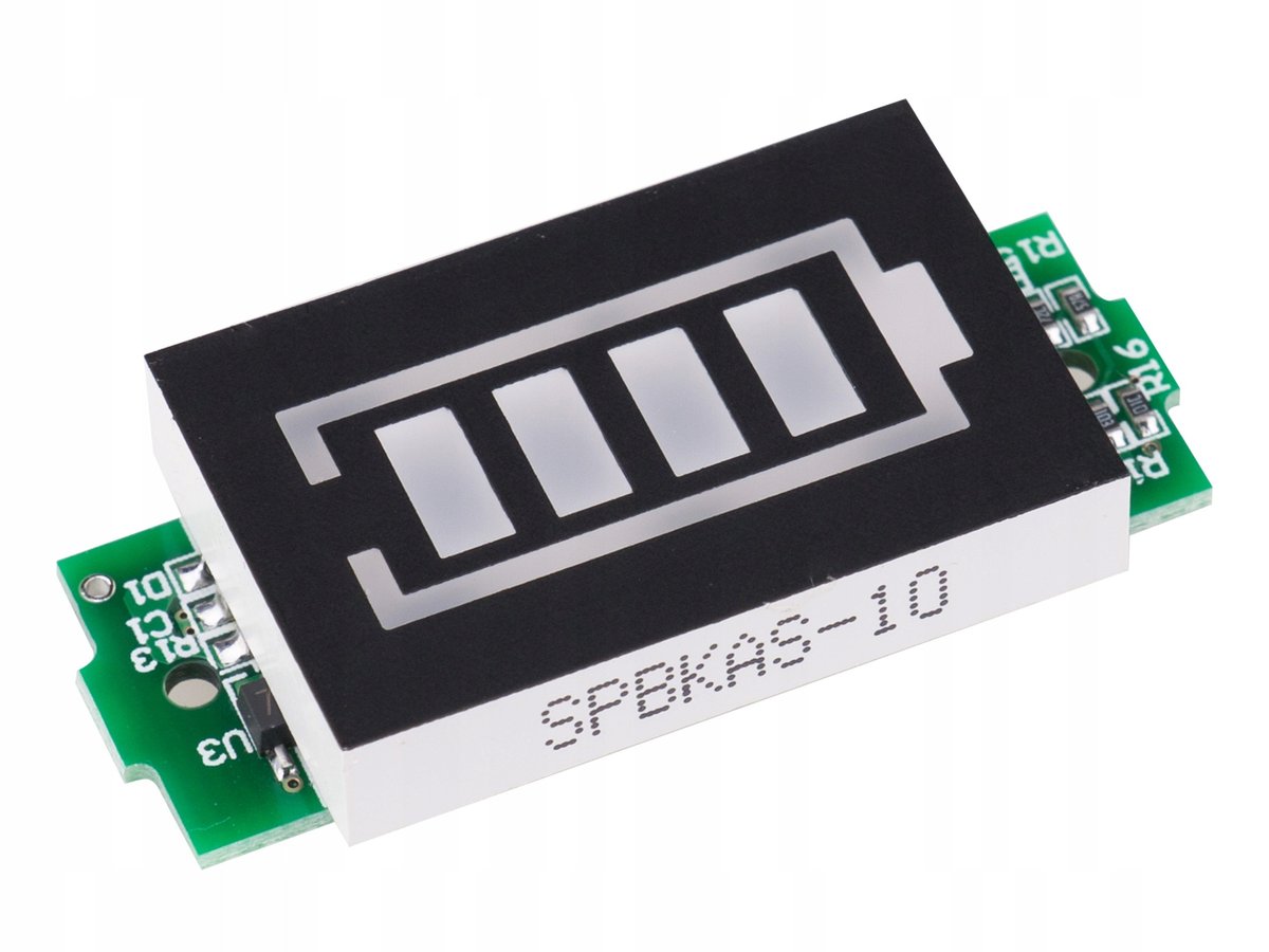 6S Wskaźnik naładowania AKUMULATORA 19.8V - 25.2V