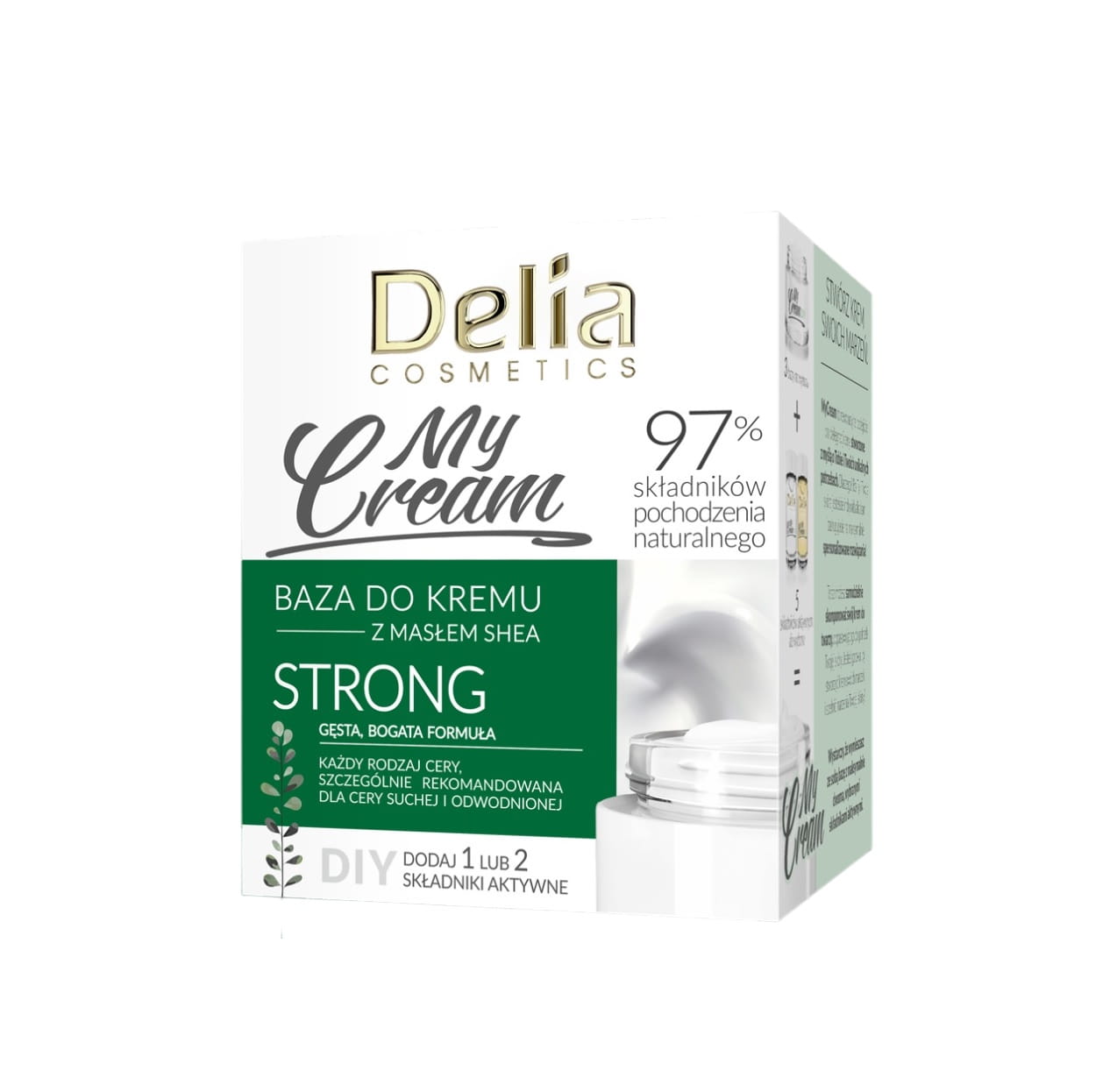 Delia My Cream Baza do kremu Masło Shea Strong 40 ml