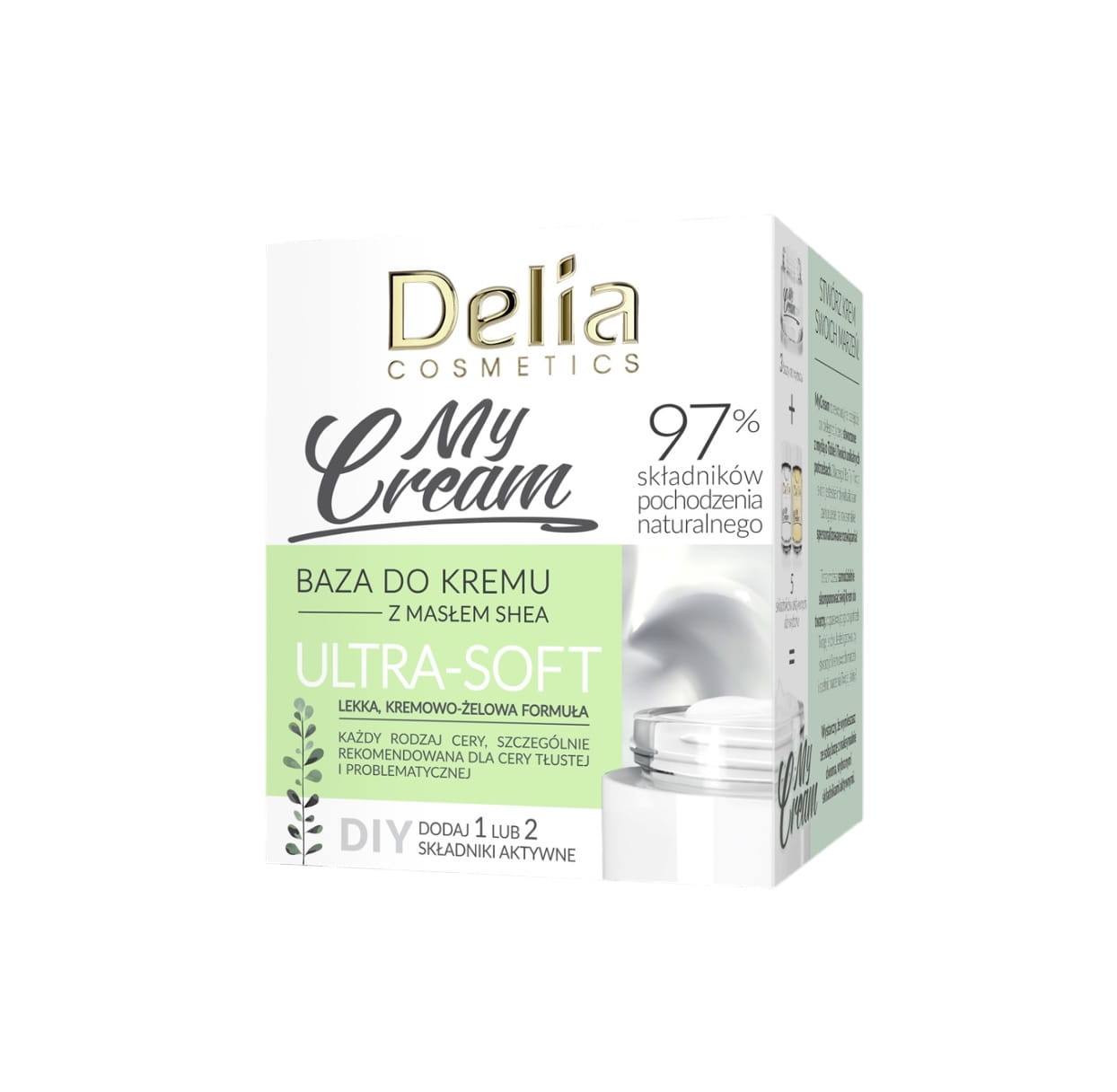 Delia My Cream Baza do kremu Masło Shea Ultra-Soft 40 ml