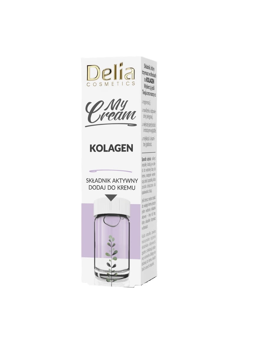 Delia My Cream Składnik aktywny Kolagen 5 ml