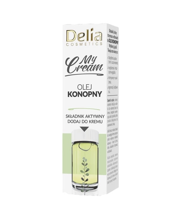 Delia My Cream Składnik aktywny Olej konopny 5 ml