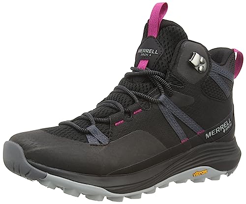 Merrell Damskie buty trekkingowe Siren 4 Mid GTX, Czarny, 40 EU
