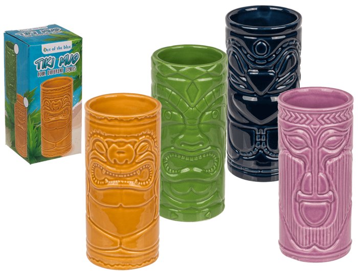 Ceramiczny Kubek TIKI do Drinków - Różne Wzory