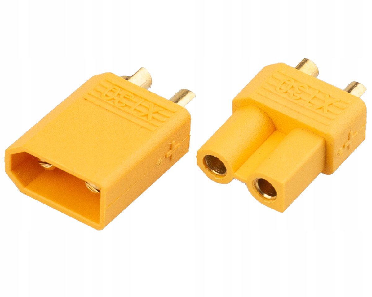 XT30 KONEKTOR PARA XT-30 WTYK GNIAZDO WTYCZKA 35A