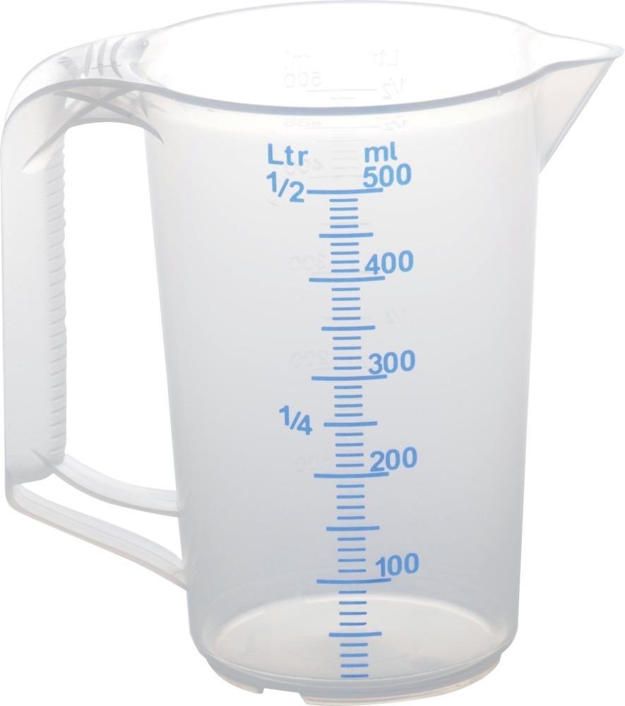 Zlewka pomiarowa PCW Hünersdorff, 0,5 l