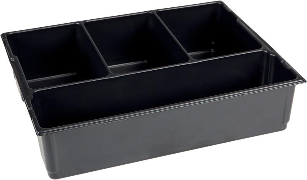 Wkładka do walizek L-BOXX 136 i LS-BOXX do małych części 4 przegrody