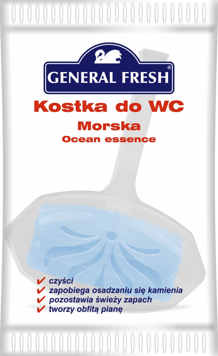 General Fresh Pol Hun kostka do WC w folii Morska 43924