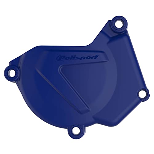 POLISPORT 8464500003 - Osłona pokrywy zapłonowej wykonana z odpornego na uderzenia i ścieranie poliamidu kompatybilna z motocyklami Yamaha w kolorze niebieskim