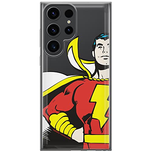 Etui Shazam 001 DC Nadruk częściowy Przeźroczysty Producent: Samsung, Model: S23 ULTRA