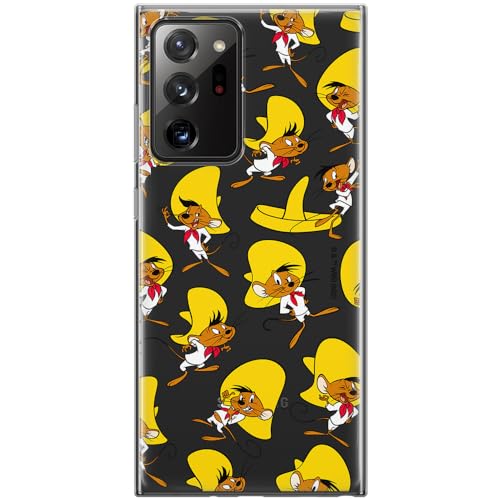 ERT GROUP etui na telefon Samsung GALAXY NOTE 20 ULTRA, case oryginalny i oficjalnie licencjonowany przez Looney Tunes, wzór Speedy Gonzales 001, plecki z TPU częściowo przeźroczyste