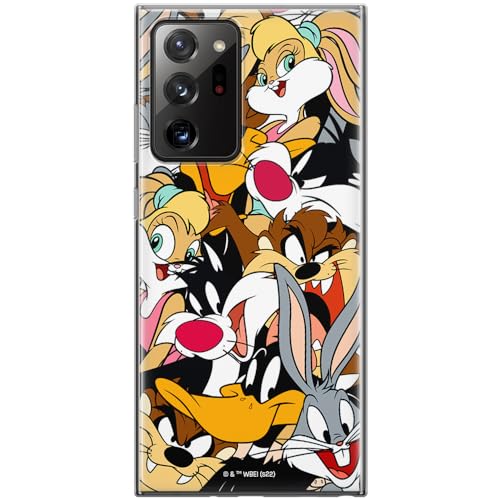 ERT GROUP etui na telefon Samsung GALAXY NOTE 20 ULTRA, case oryginalny i oficjalnie licencjonowany przez Looney Tunes, wzór 022, optymalnie dopasowane, plecki z TPU częściowo przeźroczyste
