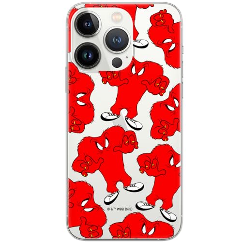 ERT GROUP etui na telefon Iphone 13 PRO, case oryginalny i oficjalnie licencjonowany przez Looney Tunes, wzór Gossamer 001, optymalnie dopasowane, plecki z TPU częściowo przeźroczyste