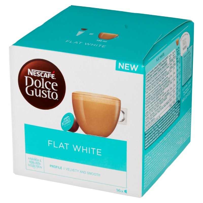 ZESTAW - Kapsułki Nescafé Dolce Gusto Flat White 6x16 sztuk