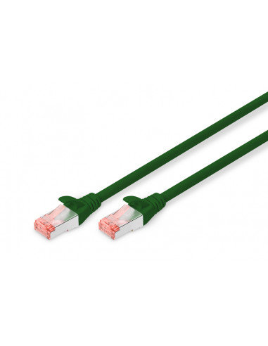 Assmann Digitus CAT 6 S-FTP kładzenia okablowania/przewód krosowy, długość 7,0 m, AWG 27/7, zielony DK-1644-070/G