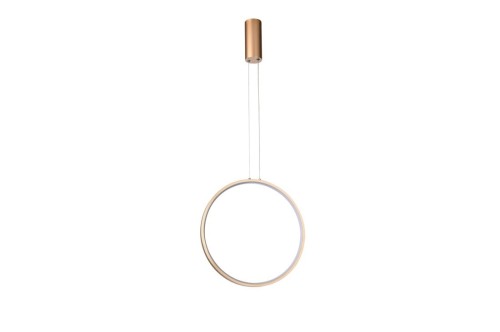 Wisząca lampa Massima AZ5254 LED 25W koło loft złota