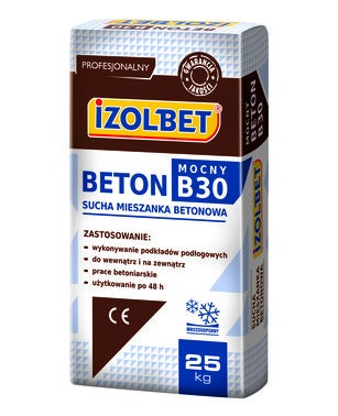 Izolbet Sucha mieszanka Beton B-30  25 kg