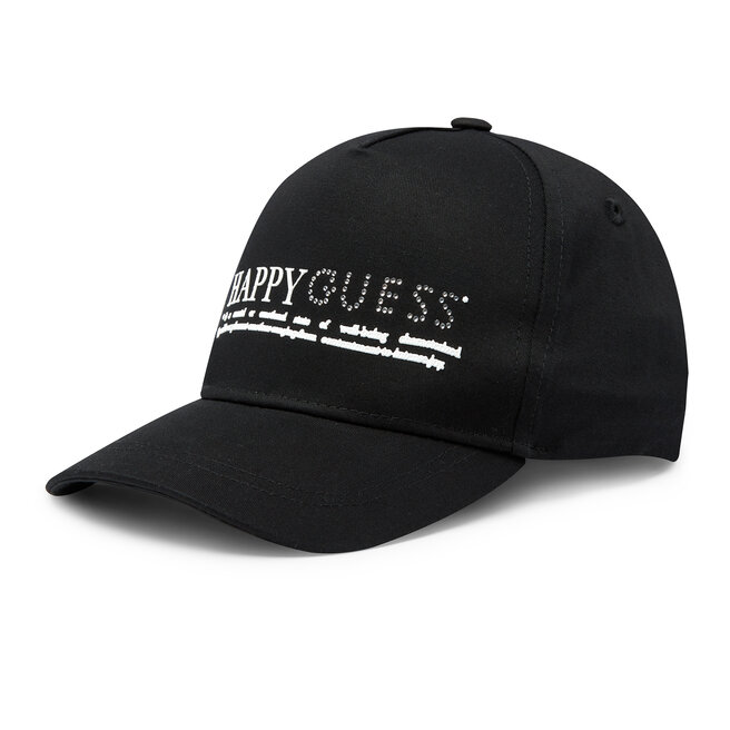 Czapka z daszkiem Guess J3YZ00 WO080 JBLK