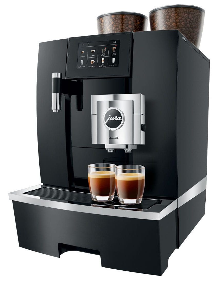 Jura Automatyczny ekspres ciśnieniowy  GIGA X8c Aluminium Black (EB) I tel. (22) 266 82 20 I Raty 0 % I kto pyta płaci mniej!