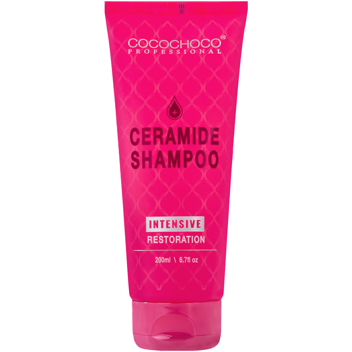 Cocochoco Ceramide Shampoo - szampon odbudowa i regeneracja włosów, intensywnie wzmacnia pasma, redukuje łamanie, 200ml